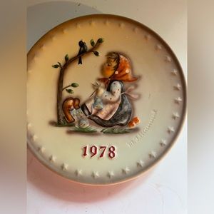 Goebel Hummel Plate 1978